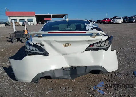 2011 Hyundai Genesis 3.8 Track from USA, damaged, VIN KMHHU6KH0BU047310